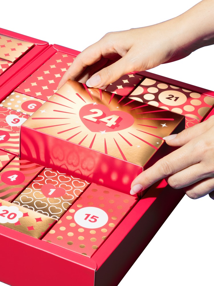 Erotik-Adventskalender Couples 2026 mit 24 Geschenkboxen – Magic Shiver