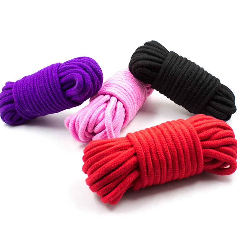 Baumwollseil 8mm 10 Meter in rosa!