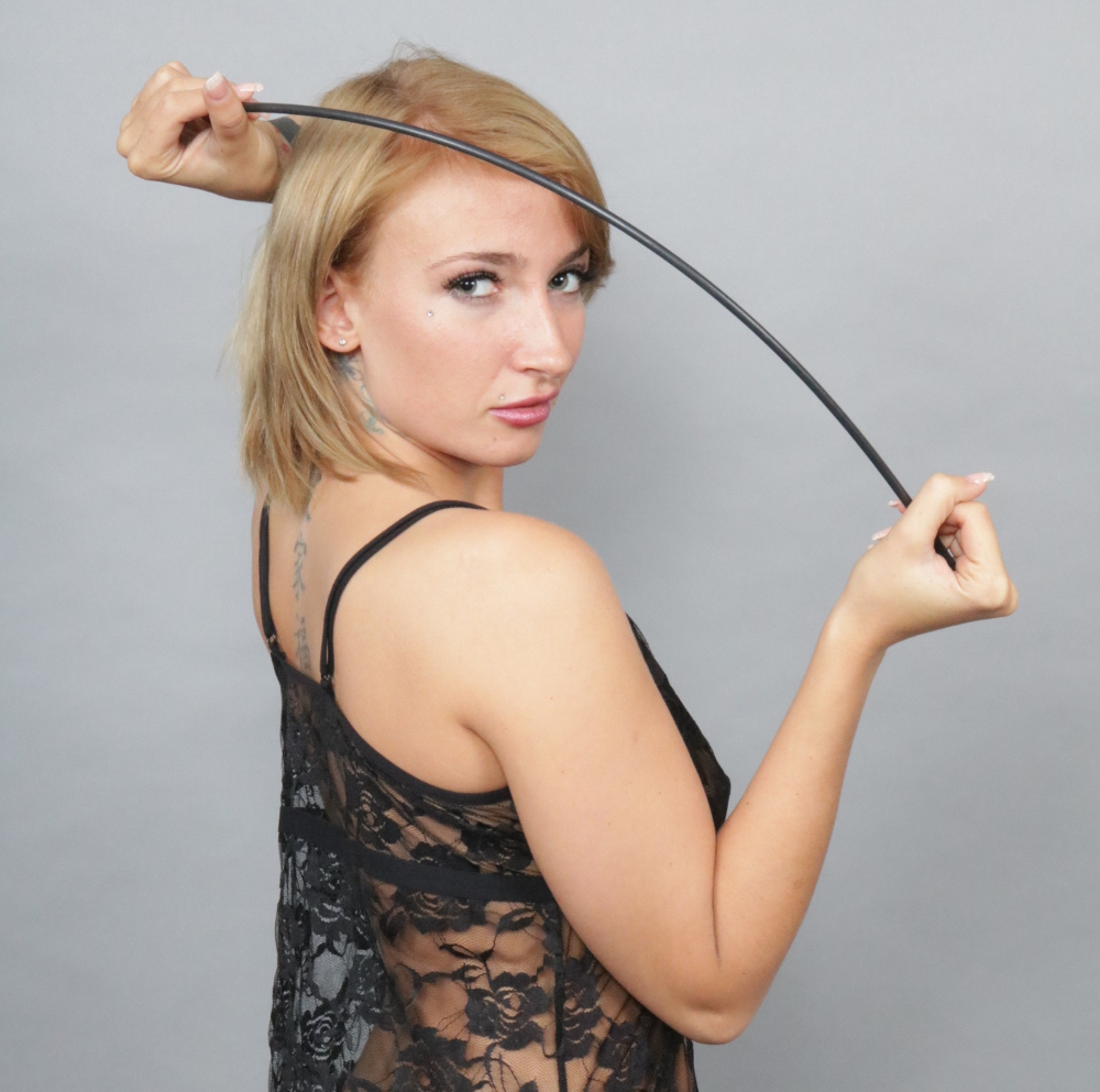 Kunststoff Cane - Ø 6mm, schwarz, Länge ca. 60cm