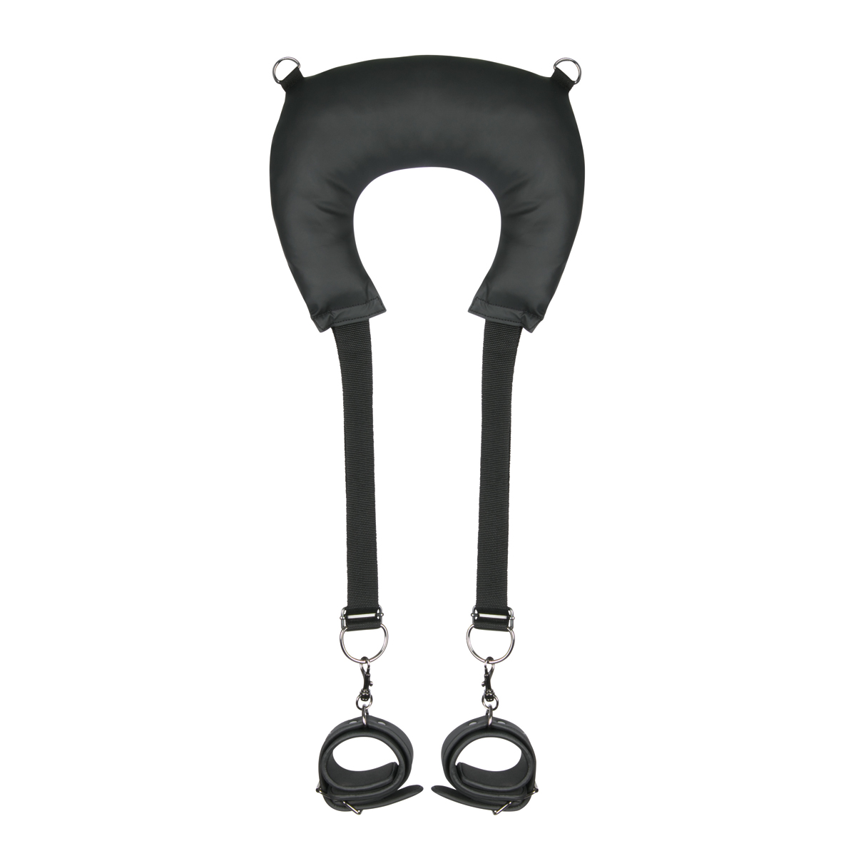 Beinpositioniergurt mit Nackenkissen und Knöchelfesseln – EasyToys Fetish
