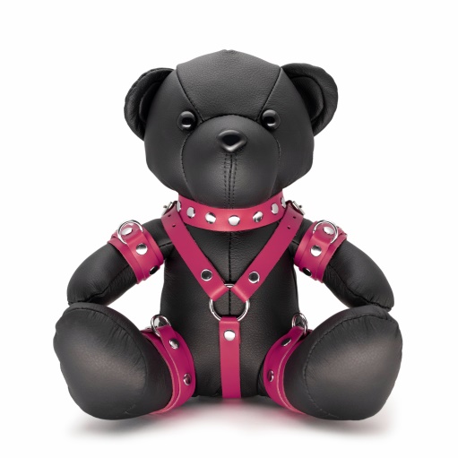 "EDDY" the BDSM-Teddy - pink