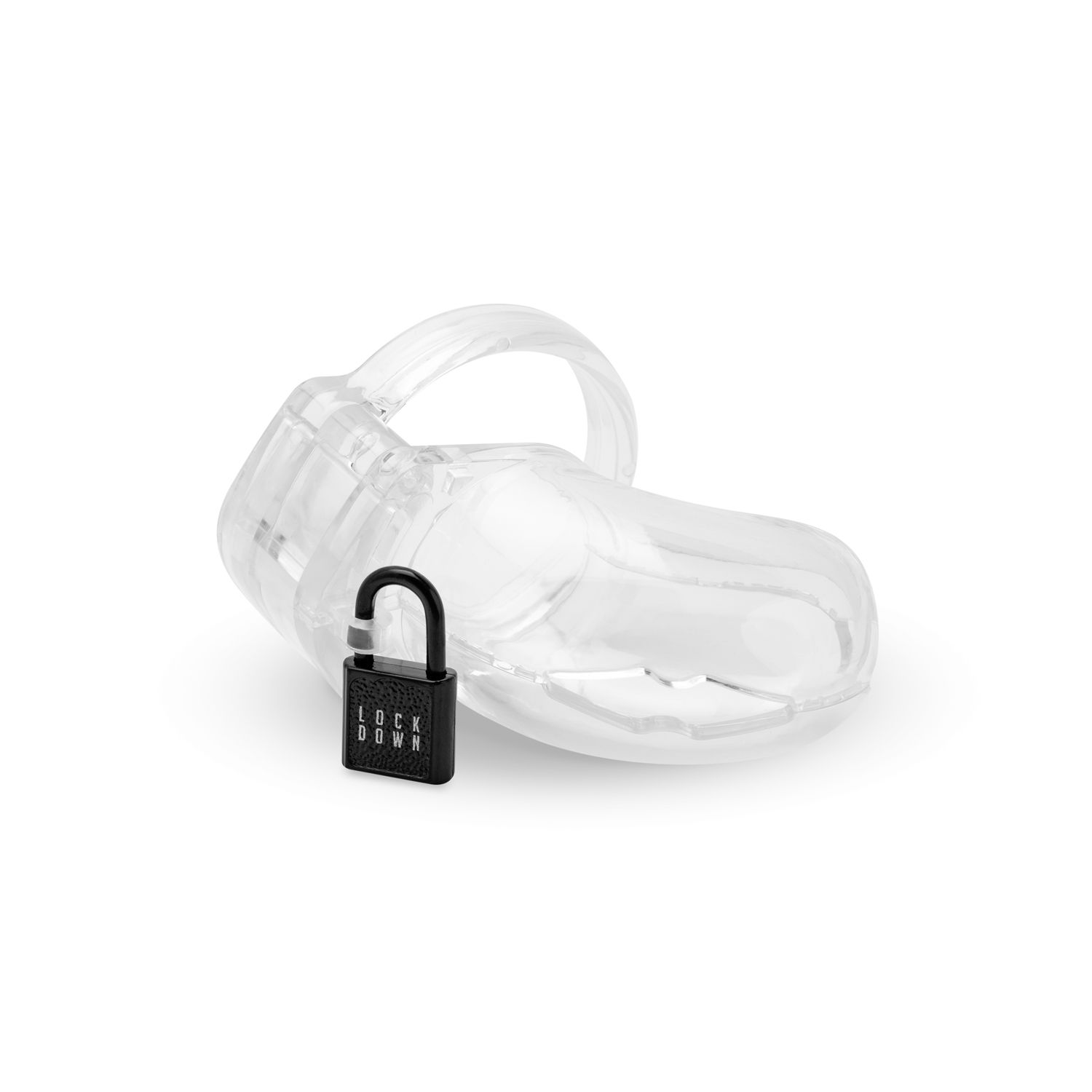 LOCKDOWN Keuschheitskäfig – Klein Transparent