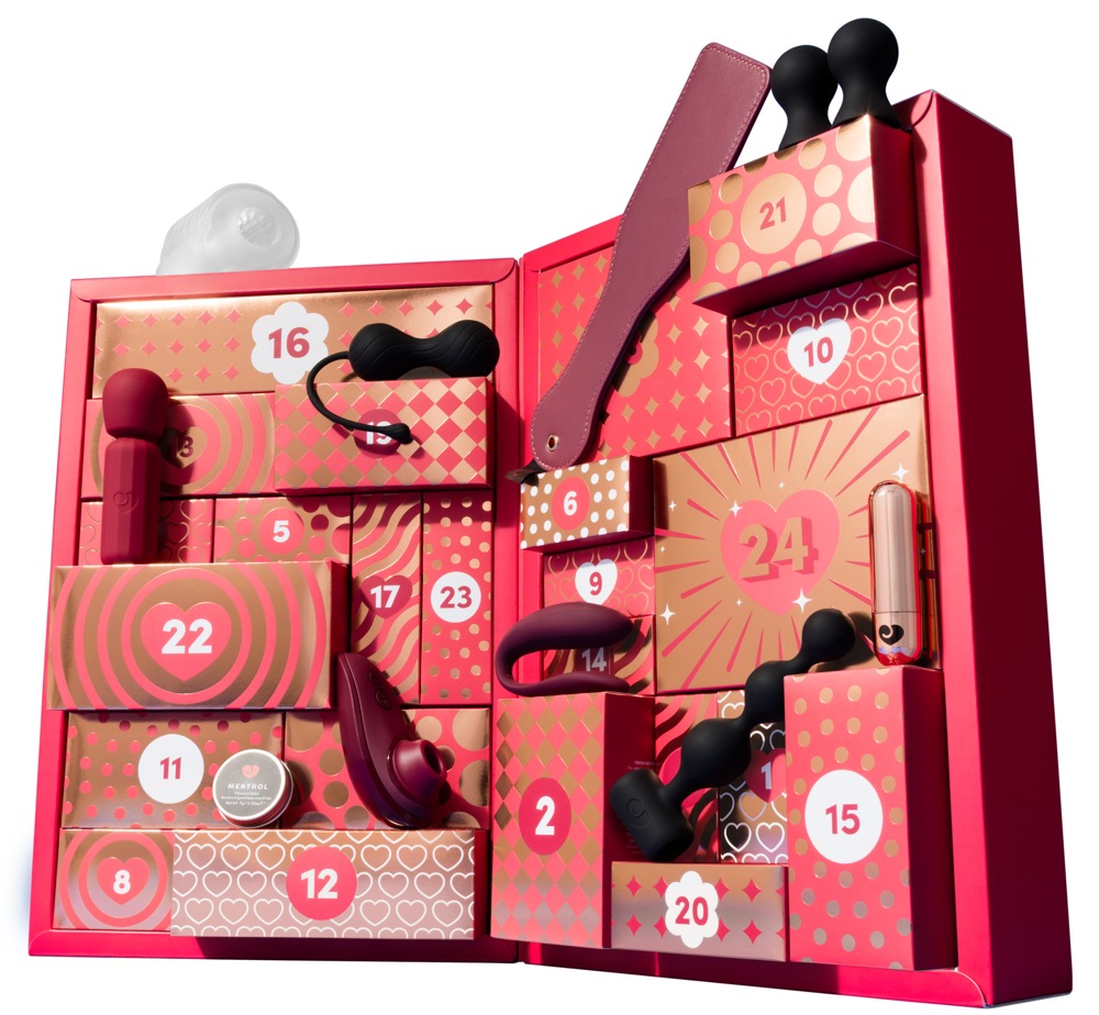 Erotik-Adventskalender Couples 2026 mit 24 Geschenkboxen – Magic Shiver