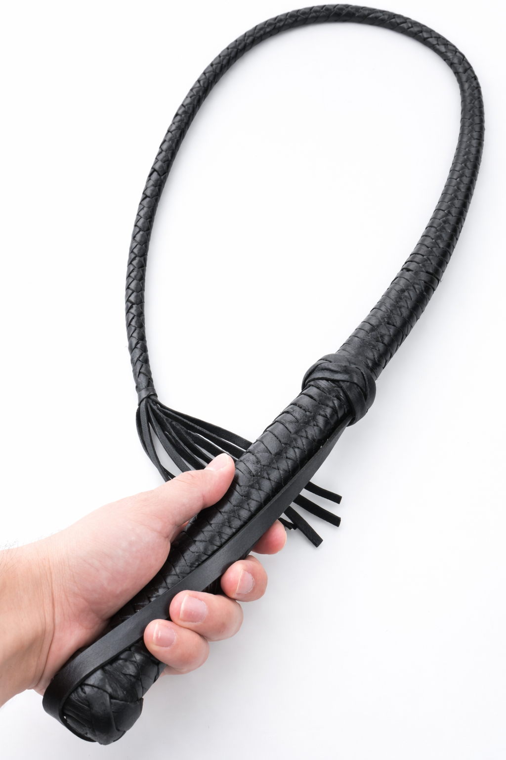 PEITSCHE - Bull-Whip schwarz 100cm