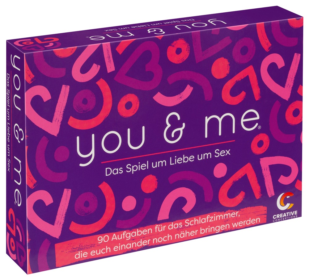 Erotisches Paar-Kartenspiel You & Me